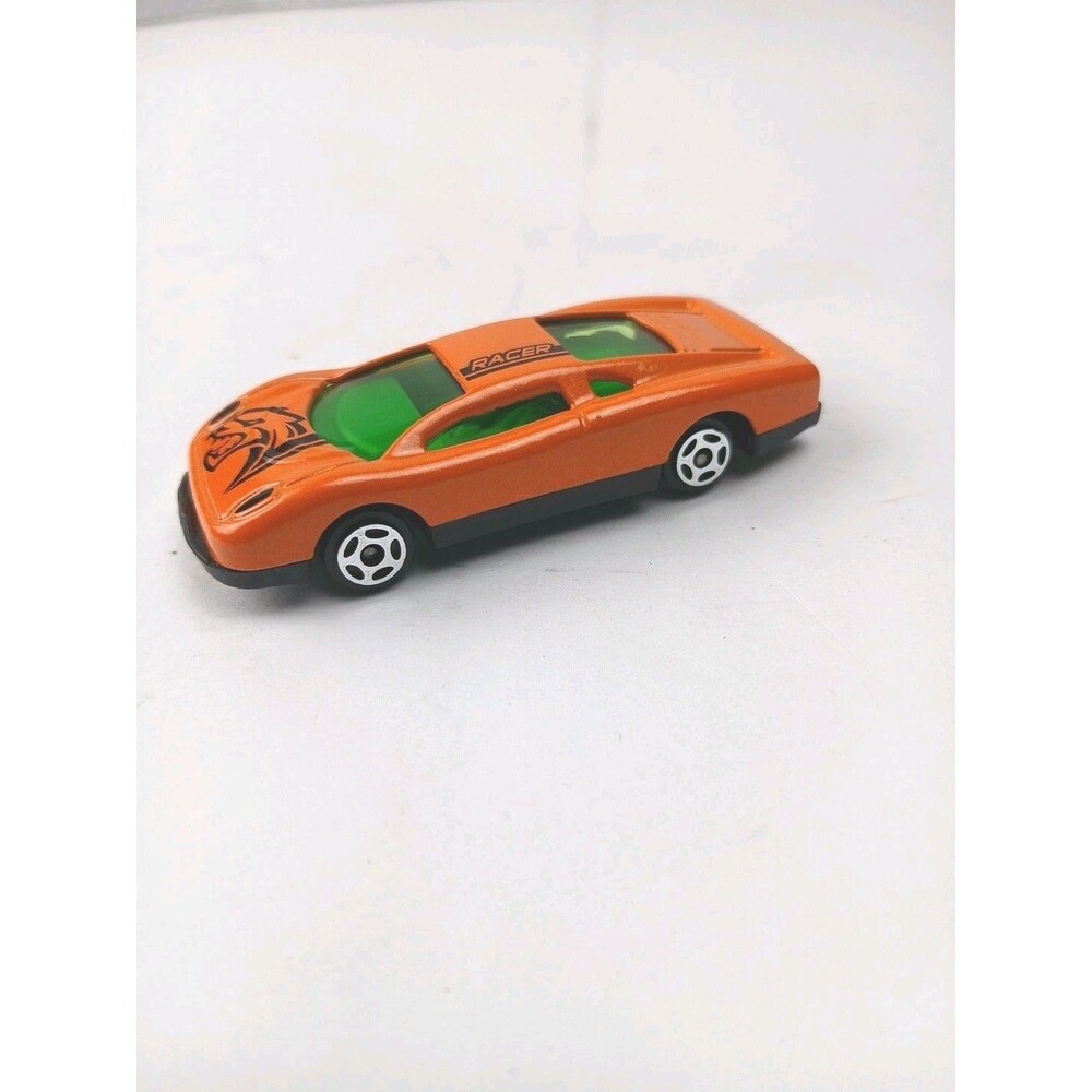 Greenbrier #9809 Bright Orange/ Green Racer 1:64 T2097